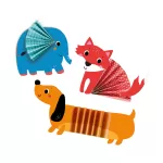 Ses Creative - Set creativ - Origami animale ZIG ZAG - imagine 2