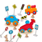 Ses Creative - Set creativ - Trafic din plastilina - imagine 2