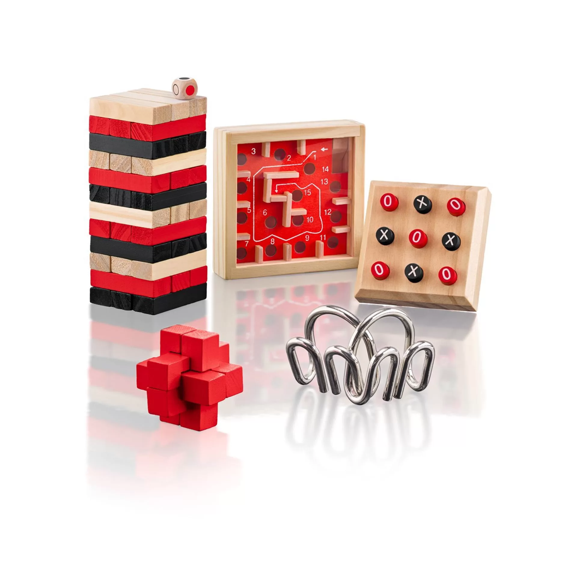 Woodyland - Joc de logica - Set mini jocuri jucarii