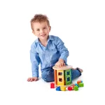 Woodyland - Jucarie din lemn - Sortator de forme rulant - imagine 2