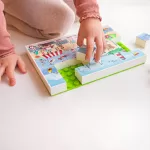 Hubelino - Puzzle La plaja Hubelino (35 piese) - imagine 4