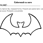 Povești de Halloween Pictate cu Sare: O Activitate Plină de Magie pentru Copii, 3 ani +