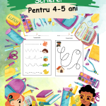 Fișe de lucru pregătire pentru scris - vârsta 4-6 ani Format PDF