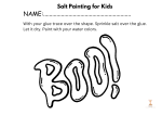 Halloween Salt Painting Sheets: A Magical Activity for Kids, 3 years old - imagine 2