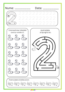 Fișe de lucru Cifrele de la 1 la 10 | PDF educațional pentru copii 4-6 ani - fenero.ro Fișe de lucru cifrele 1-10 pentru copii – exerciții educative PDF