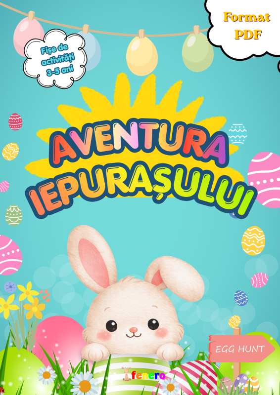 Aventura iepurasului 3 5 ani fise activitati